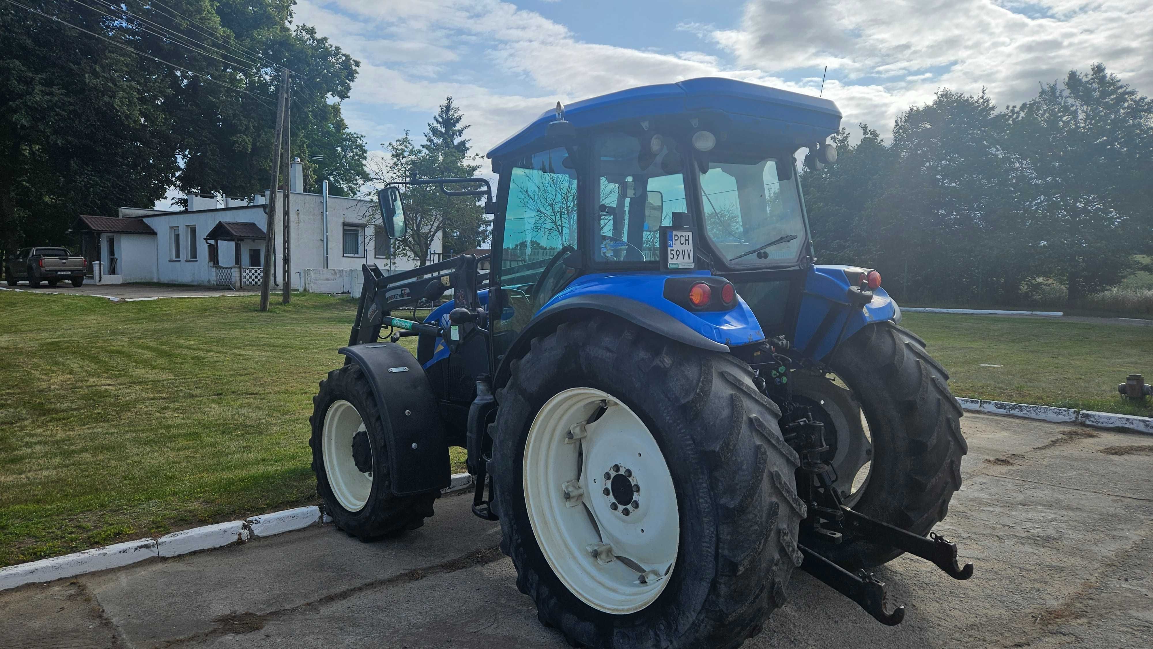 New Holland TD5.105 + TUR STOLL - 1 właściciel 2013 r.