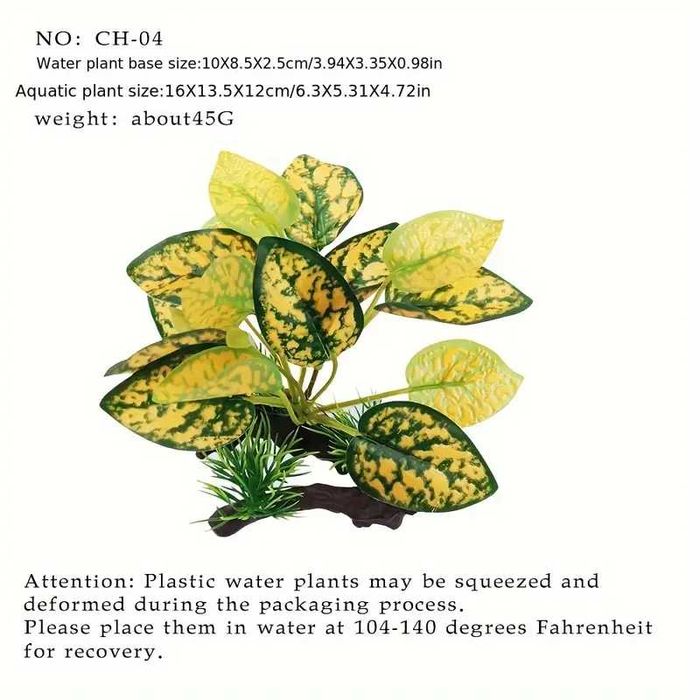 Plantas artificiais para Aquários e Terrários