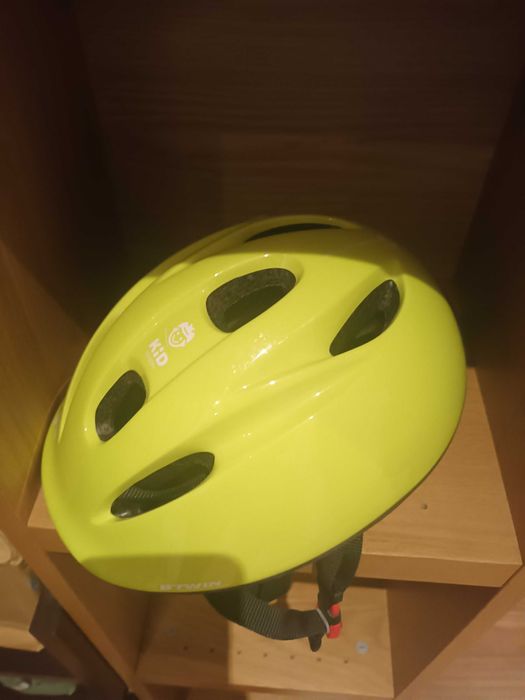 Capacete bicicleta Amarelo btwin