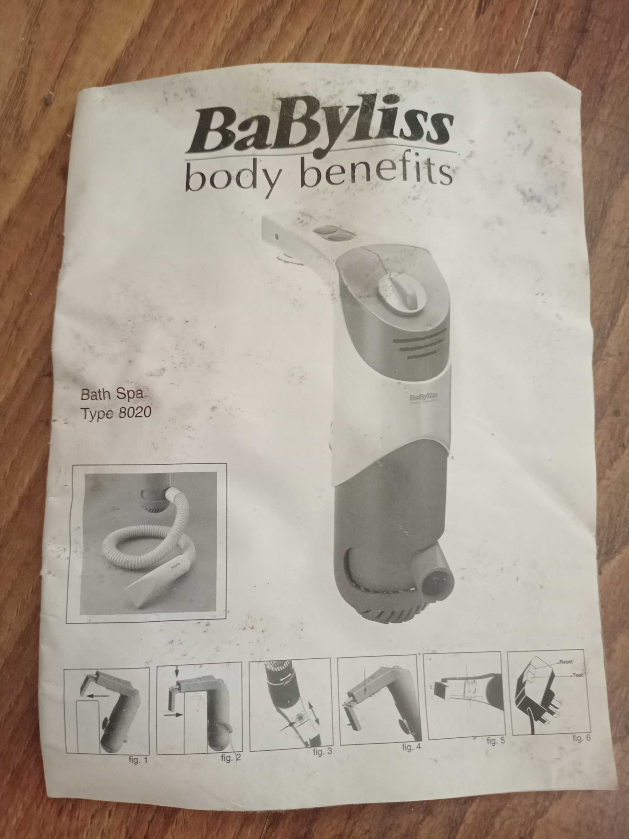 Masażer Spa Babyliss hydromasaż do wanny