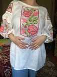 Жіноча лляна блуза