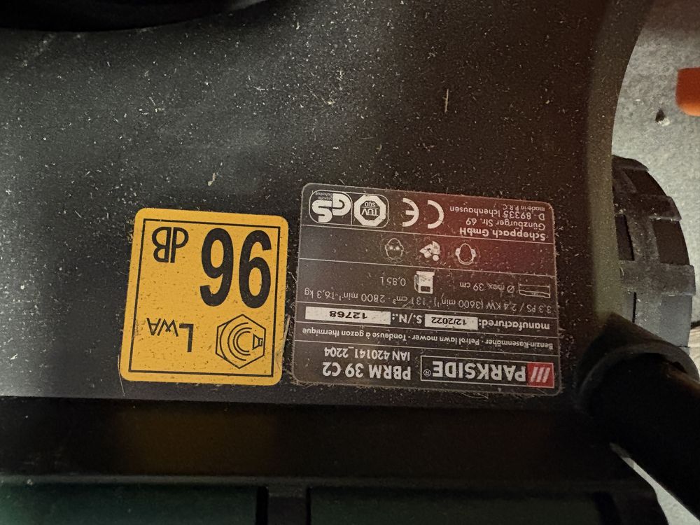 Corta Relva Gasolina Parkside