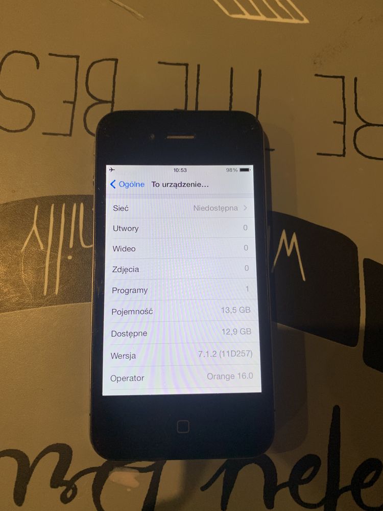 IPhone 4, 8GB, używany