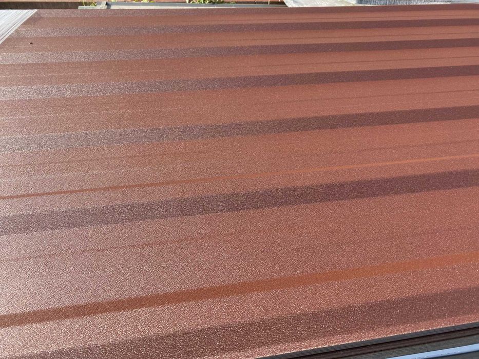 WYPRZEDAŻ, Blacha trapezowa T18 RAL 8017 mat