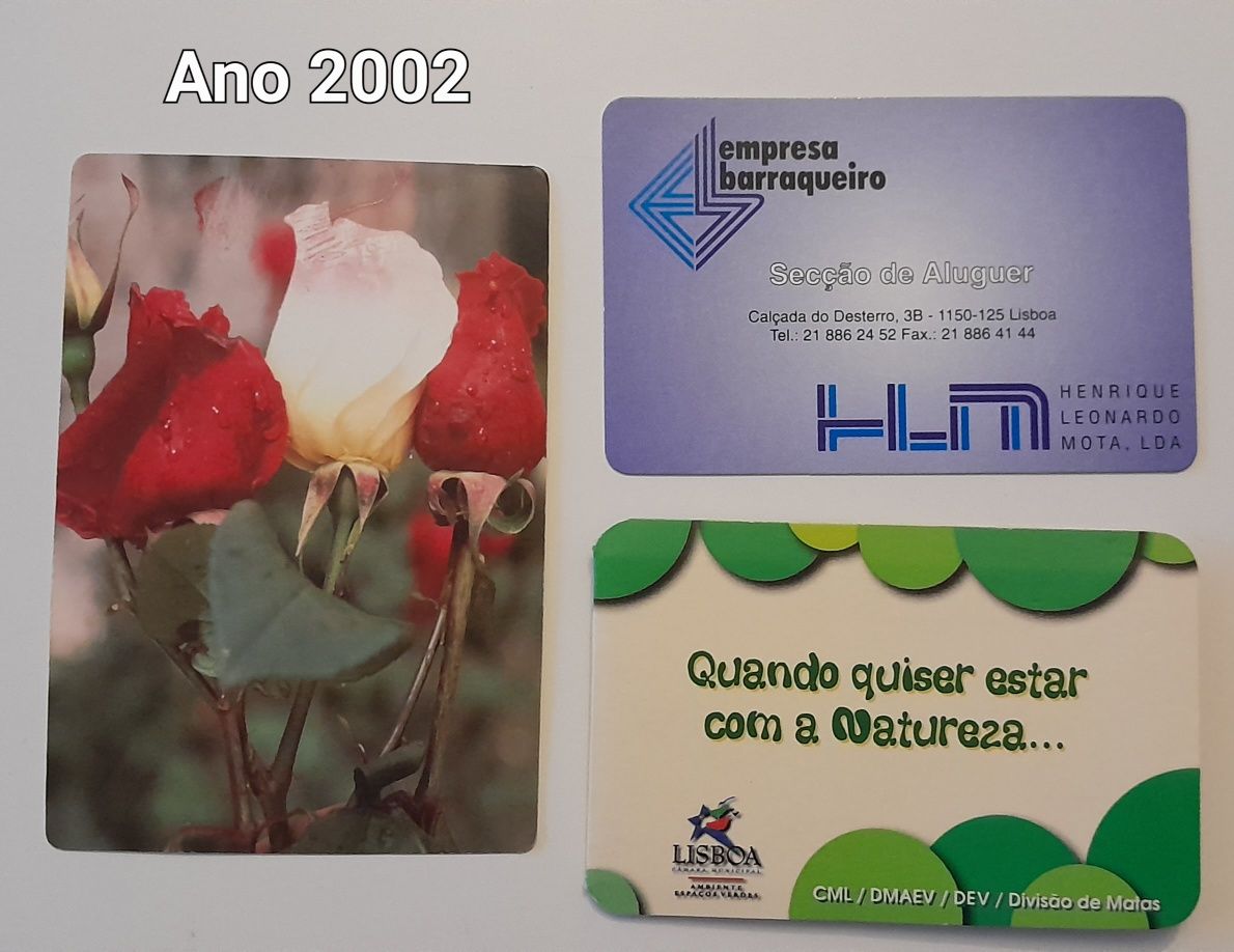 Calendários vários