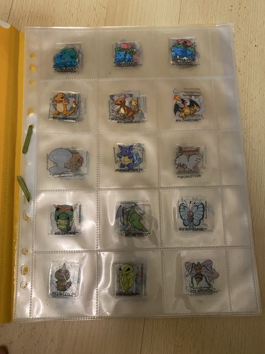 Coleçao boomer stickers Pokemon