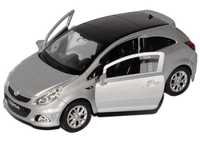 Opel Corsa OPC model WELLY 1:34 SREBRNY