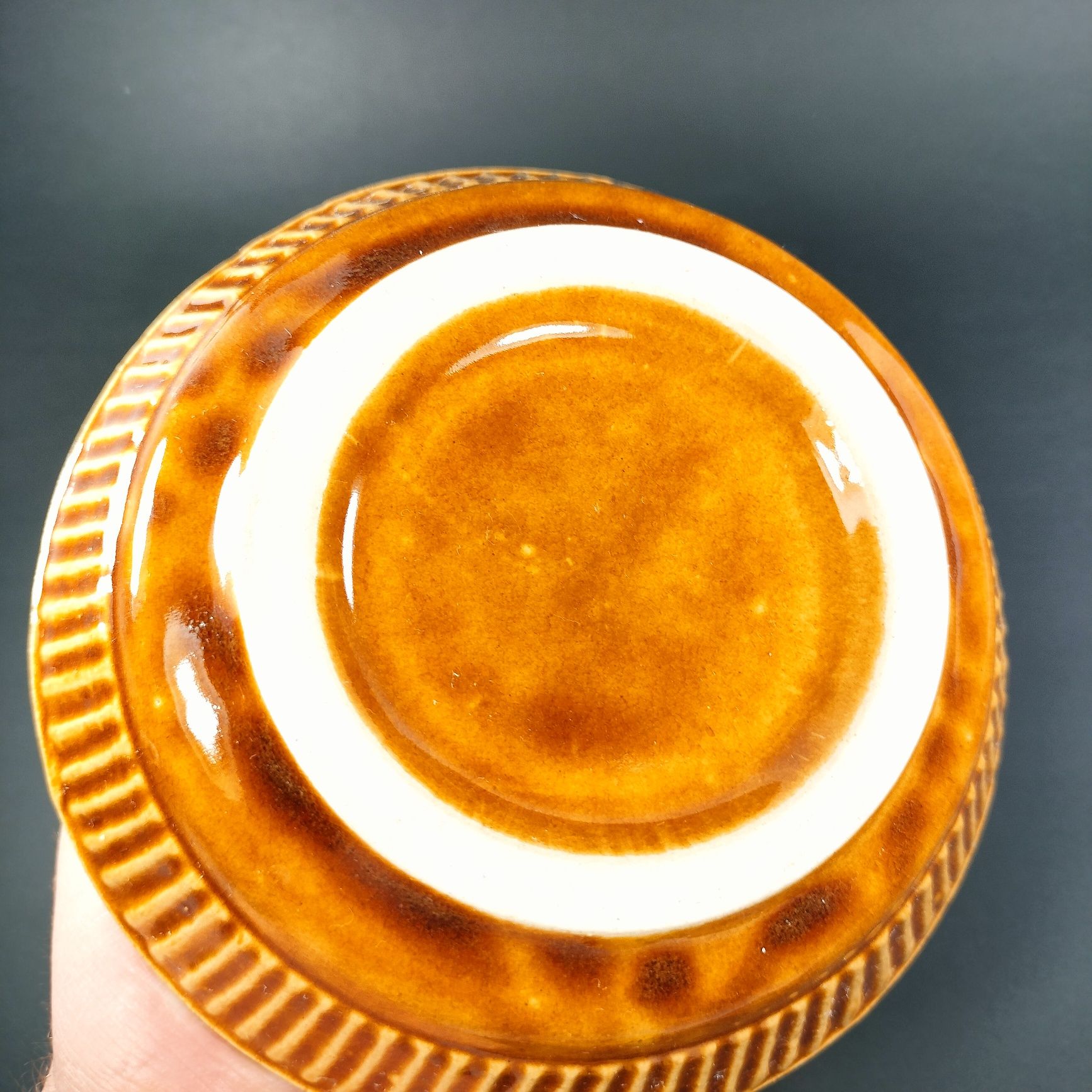 Ikebana Ceramika PRL Wazon
