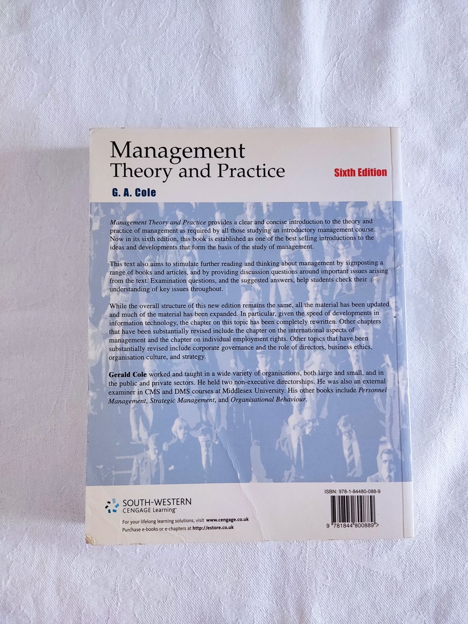 Management theory and practice