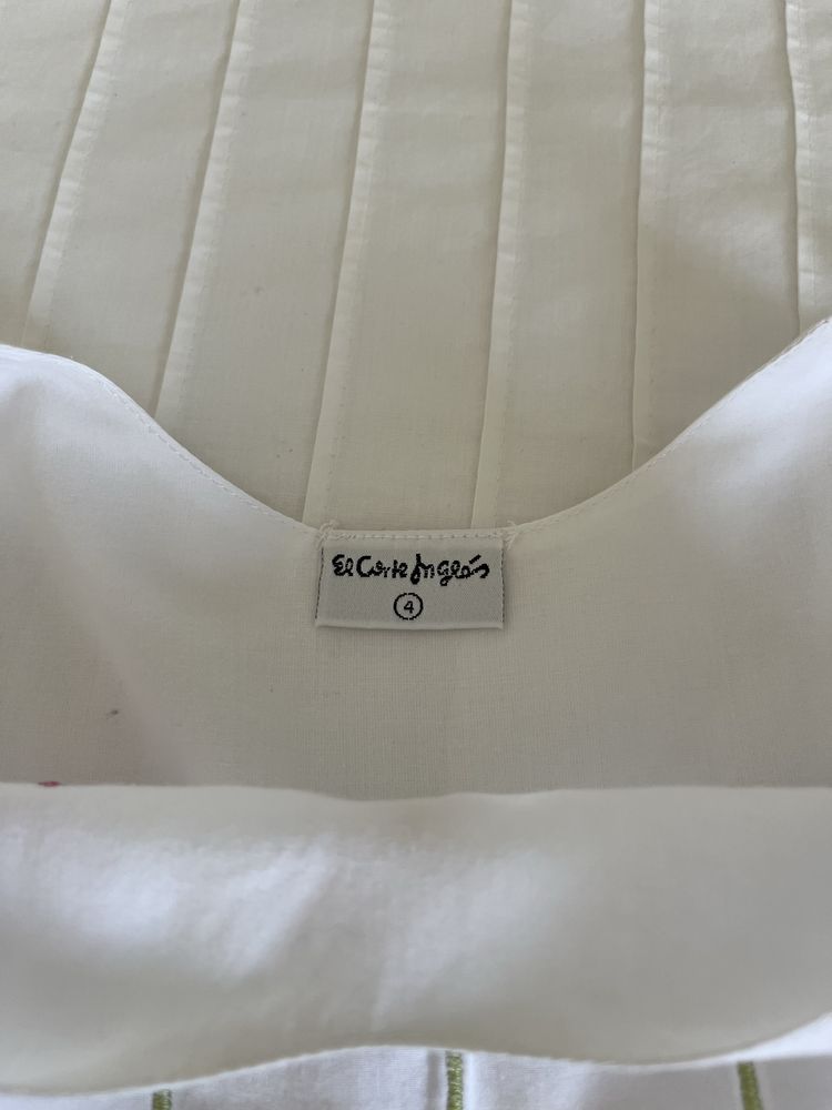Vestido El Corte Inglés 4 anos