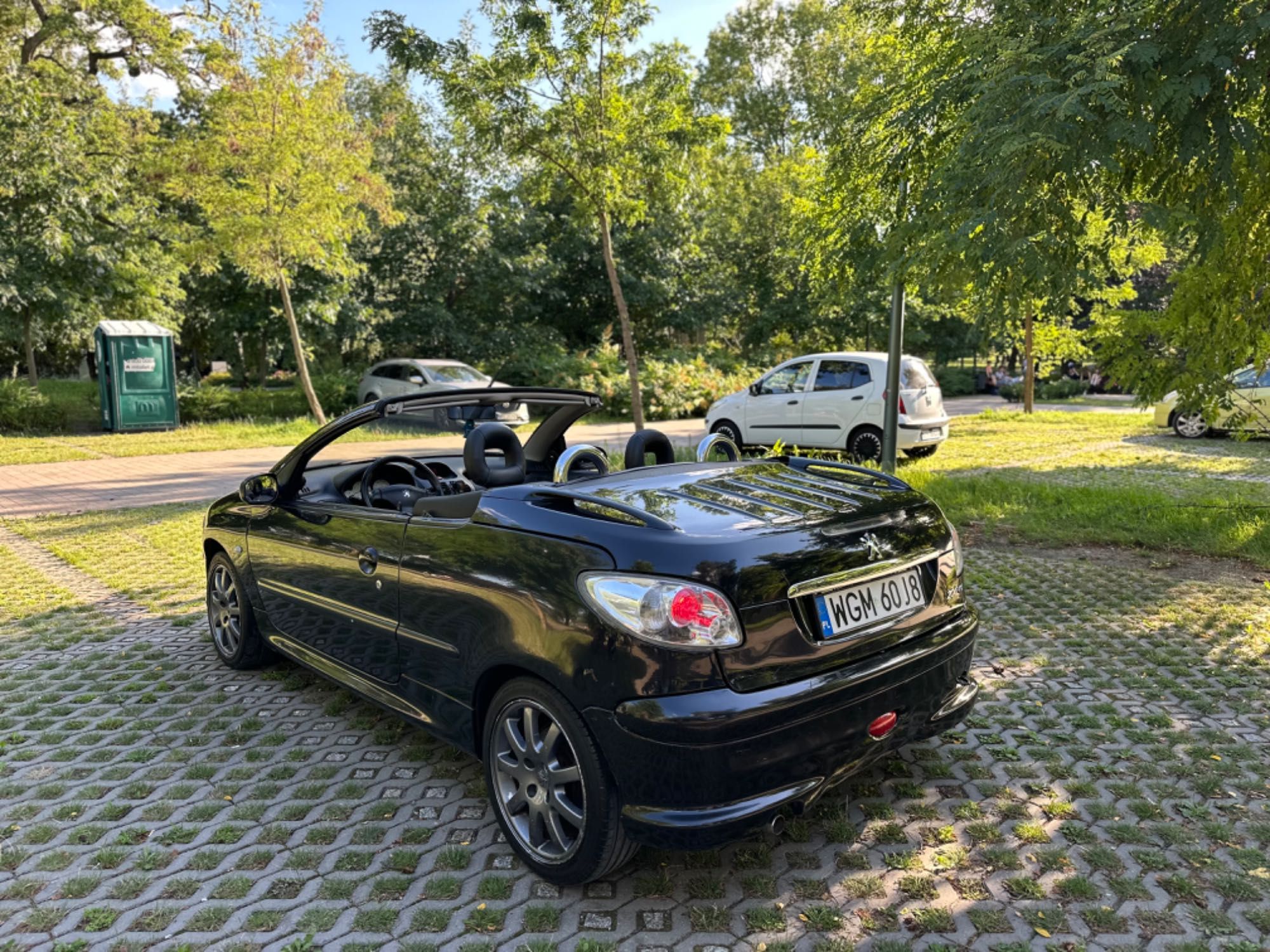 Peugeot 206cc kabriolet mały przebieg ładny stan