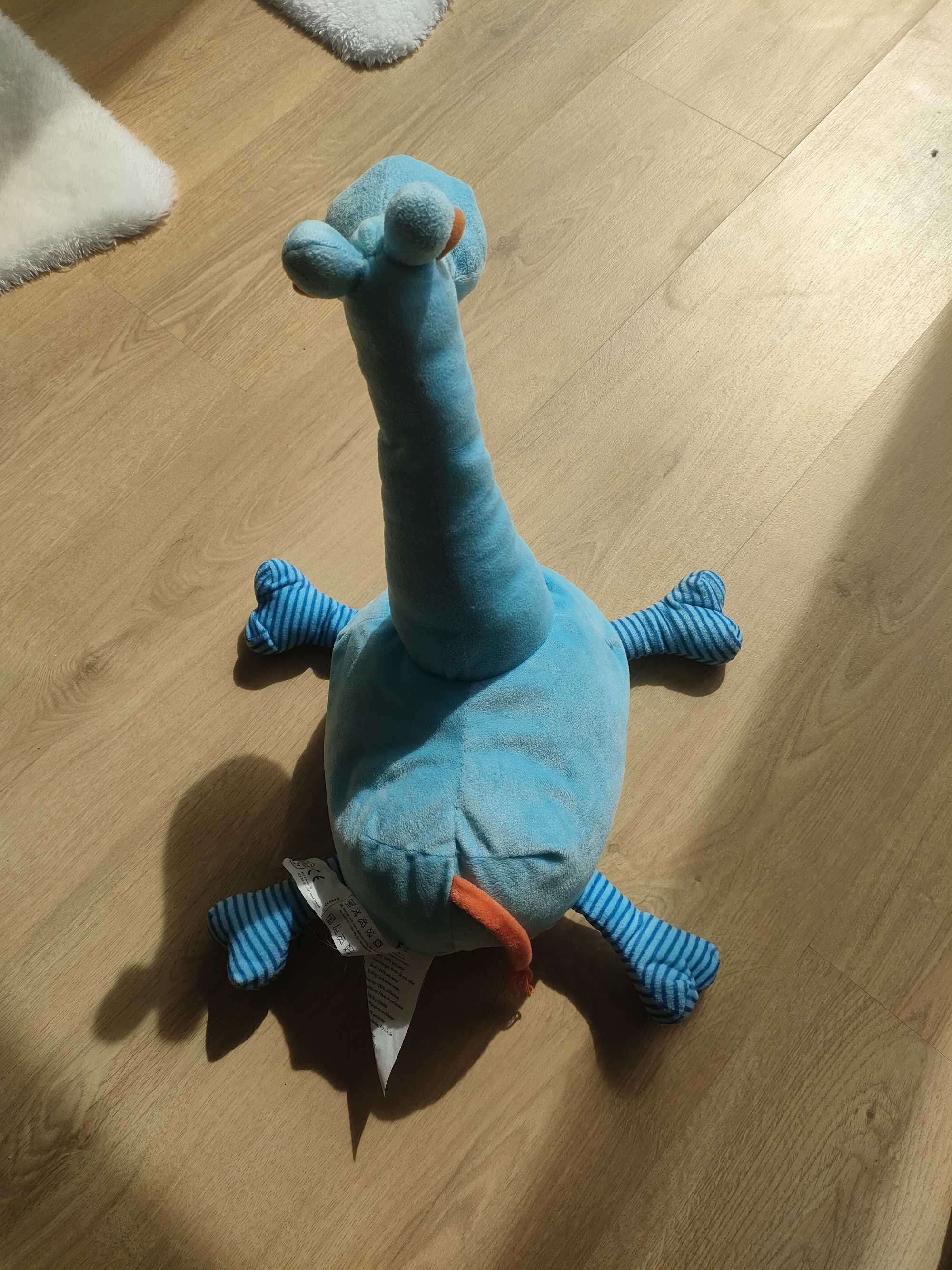 Peluche girafa azul