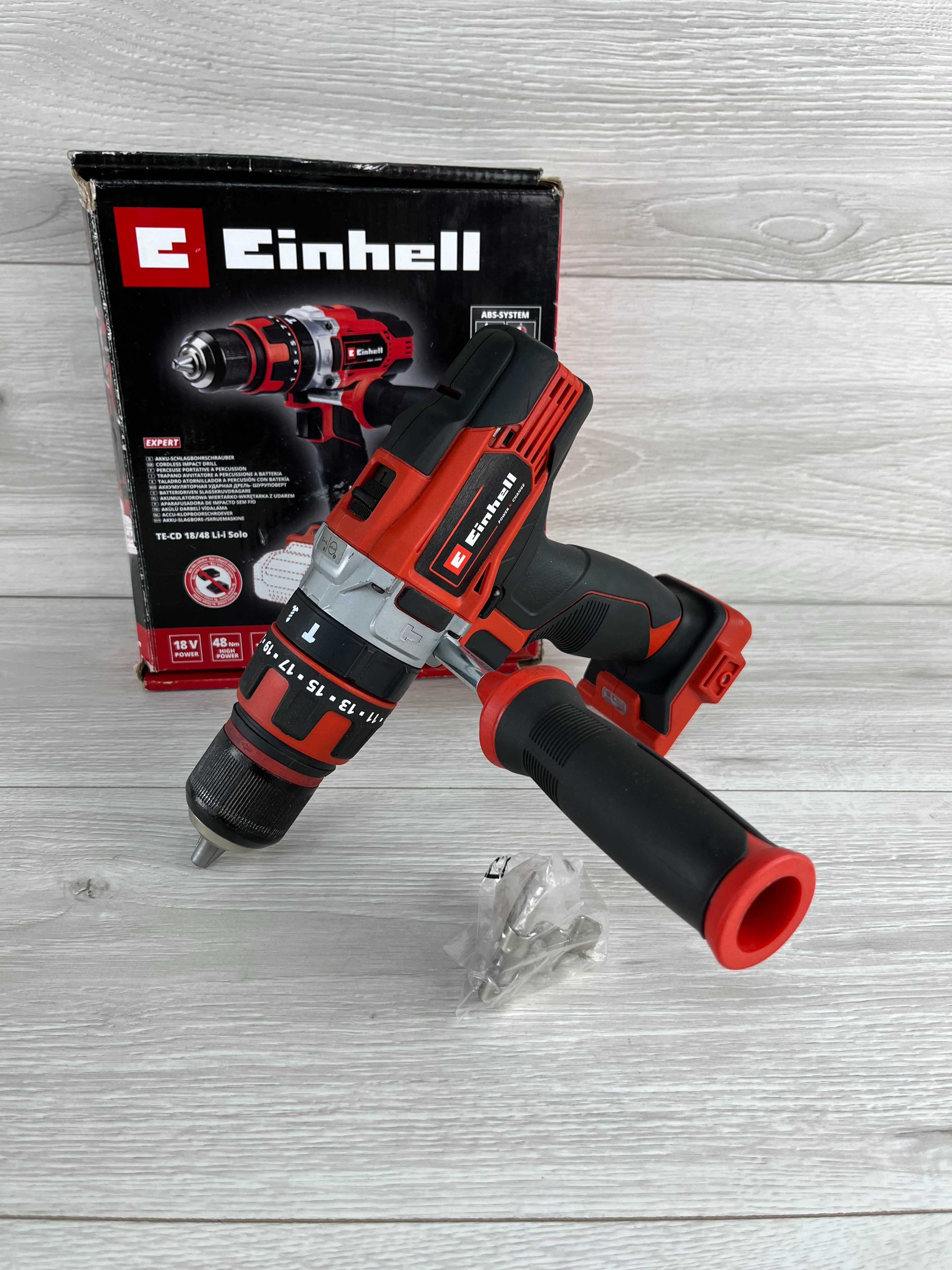 Акумуляторний шурупокрут Einhell X-Change TE-CD 18/48 Li-i - Solo