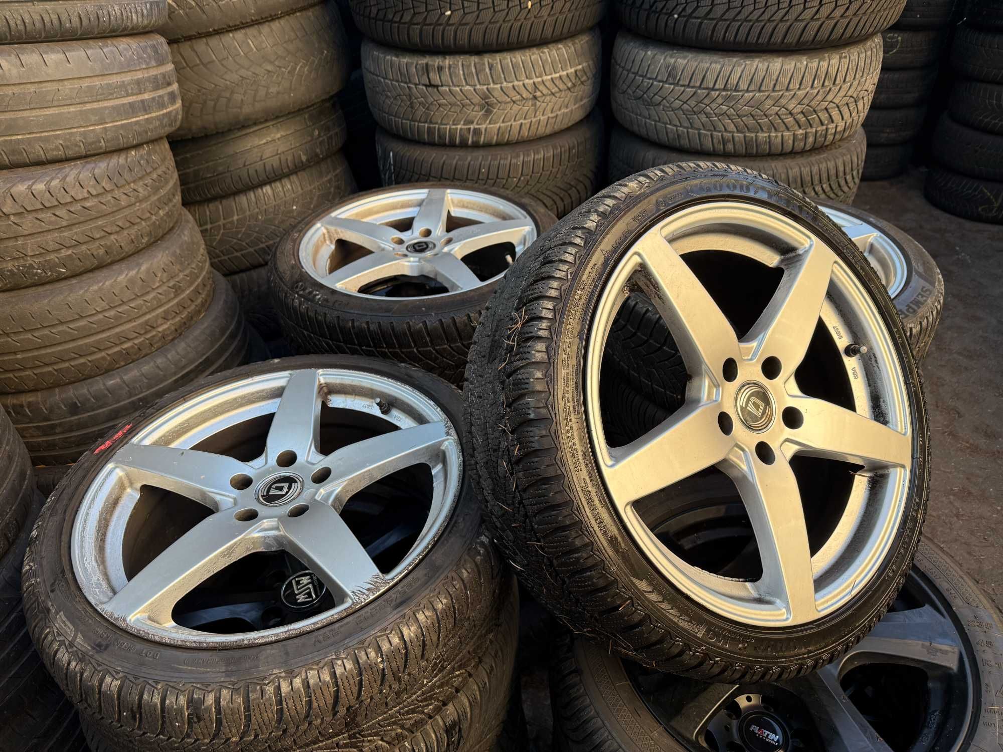Koła 18" 5x112 Audi A3 A4 VW Golf Passat Skoda Seat Mercedes A C E CLA