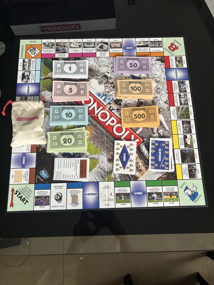Gra Planszowa Monopoly Edycja Real Madryt