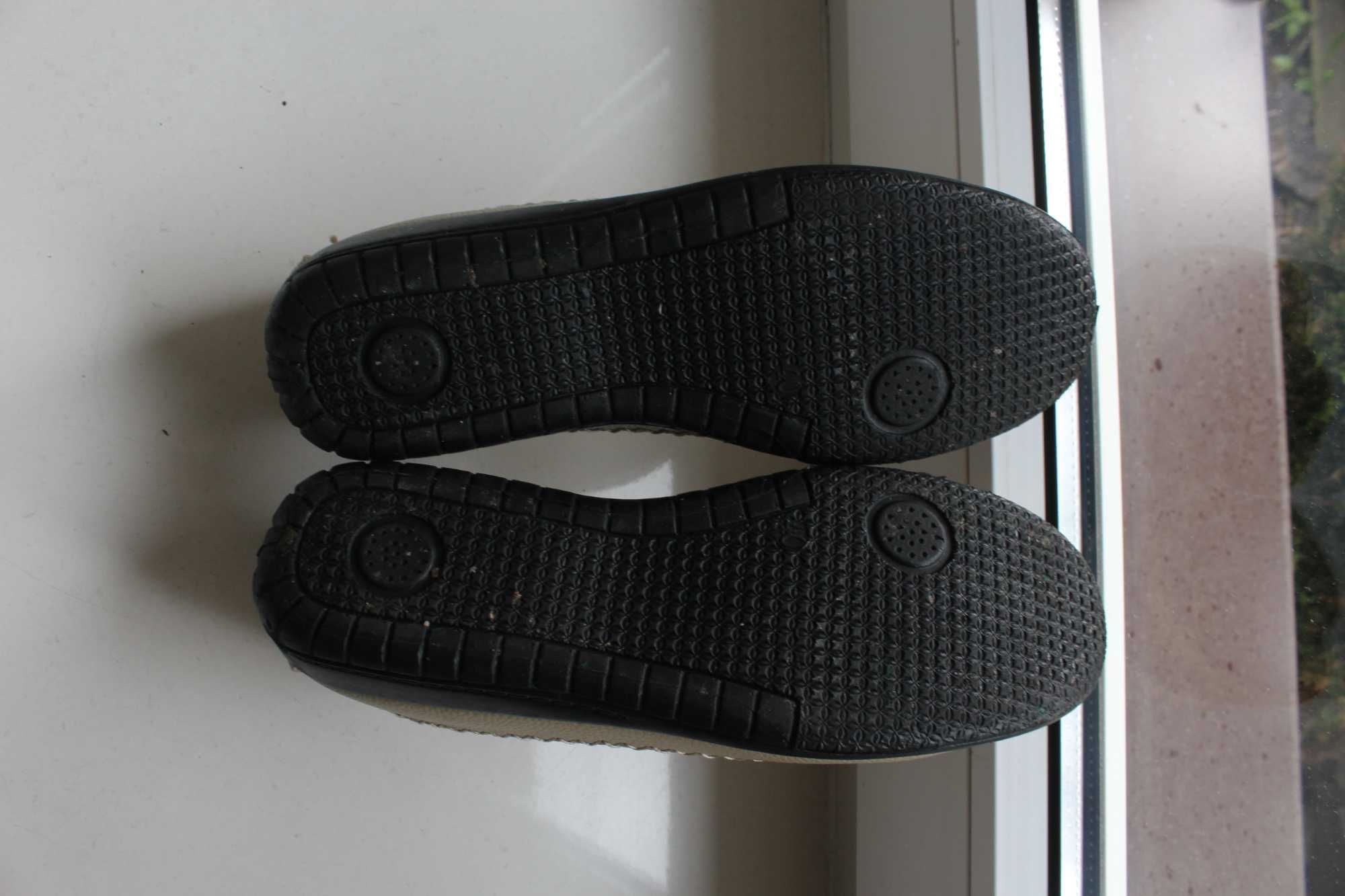 Półbuty botki baleriny mokasyny damskie beżowe wygodne Supershoes 40