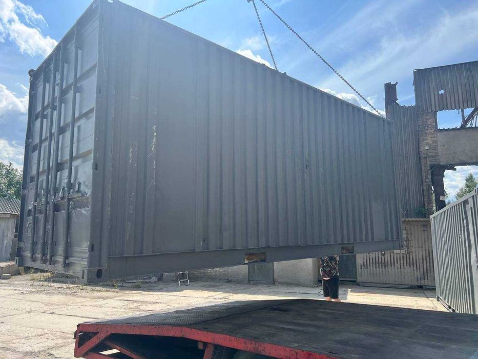 Контейнер морський 20 футів гараж битовка прорабка склад вагончик
