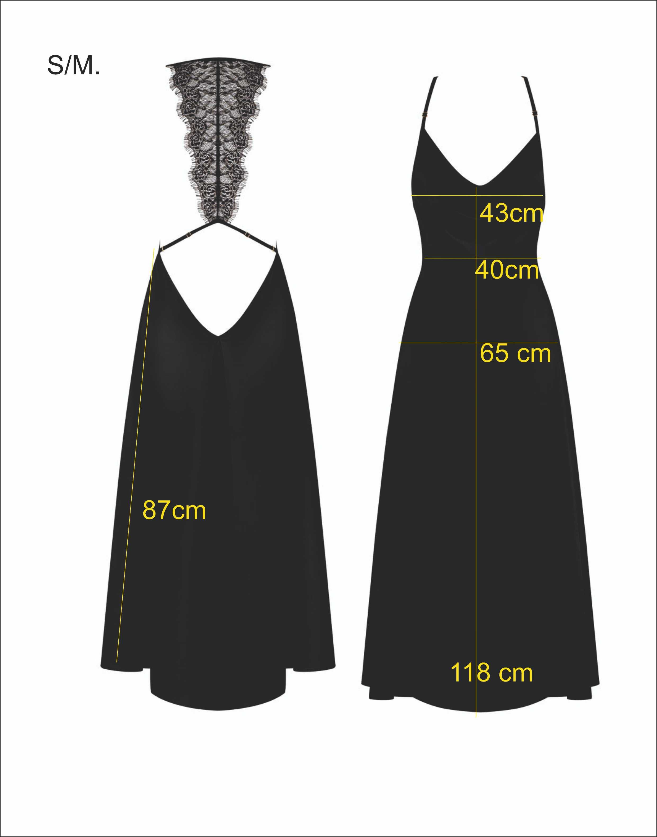 Nowy produkt–sukienka satynowa Agatya by Obsessive S/M w niskiej cenie