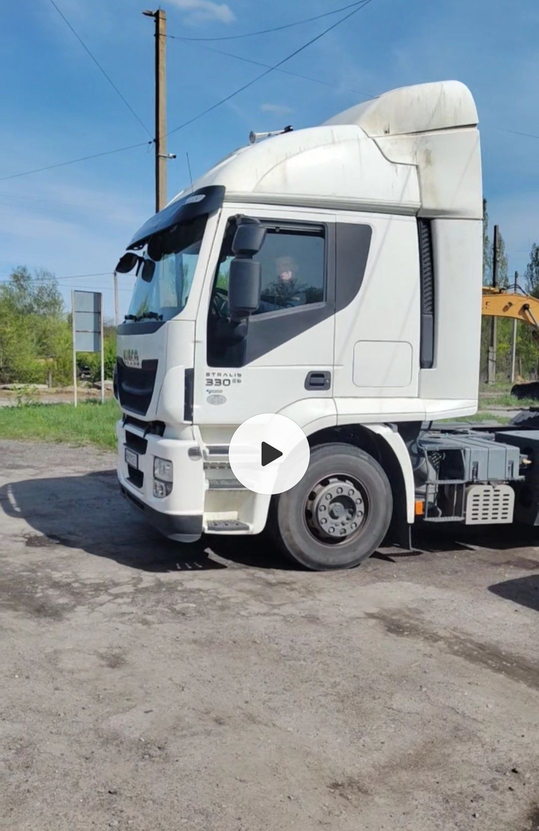 Спойлер,обтекатели Ивеко Страйлис Евро 6 Iveco Stralis 2015