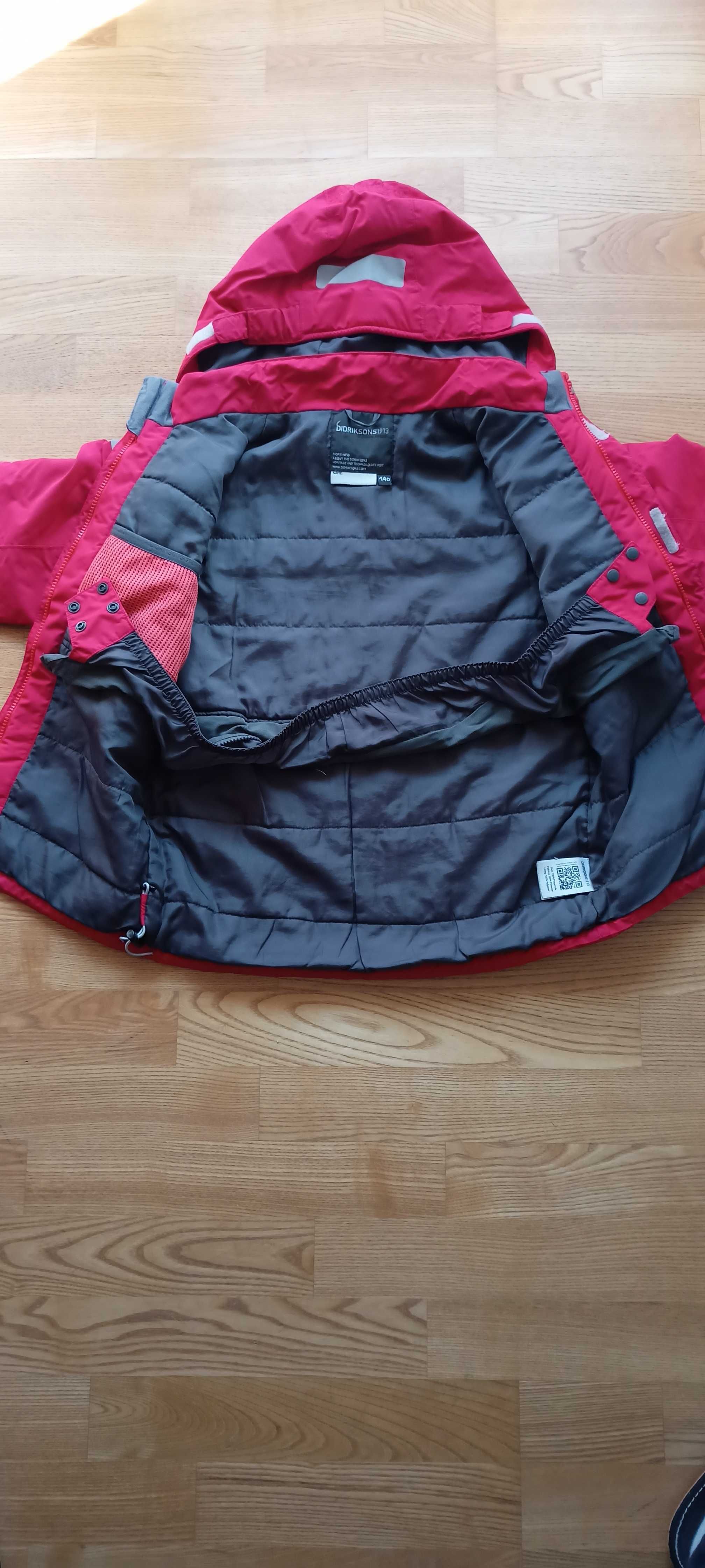 Didriksons kombinezon zimowy narciarski snowboardowy, rozmiar 140 cm