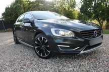 Volvo V60 2.4 hybrydowy D6 286 koni* Bixenony*skóry*18alus*City Safety