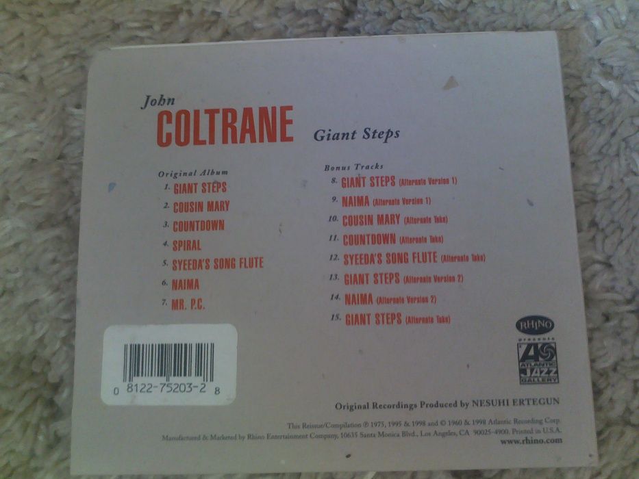 John Coltrane Giants Steps CD