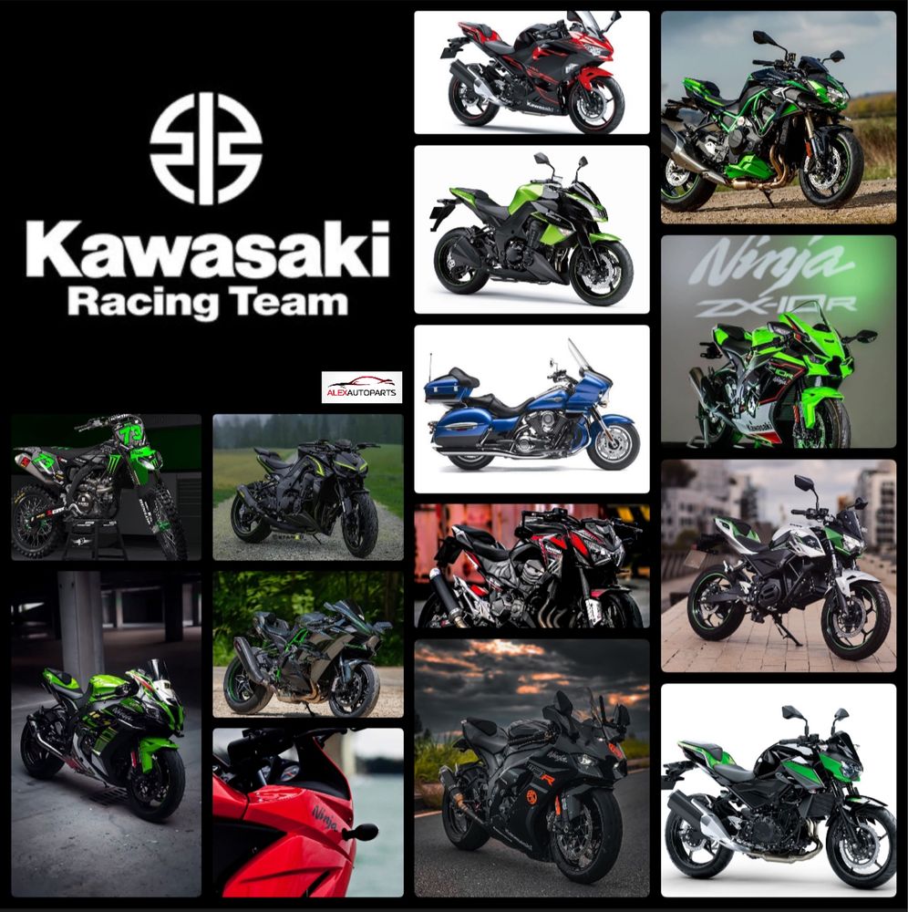 Розборка Kawasaki Z/ZX/Ninja/Veersys/VN/KVF/King Quad/Teryx