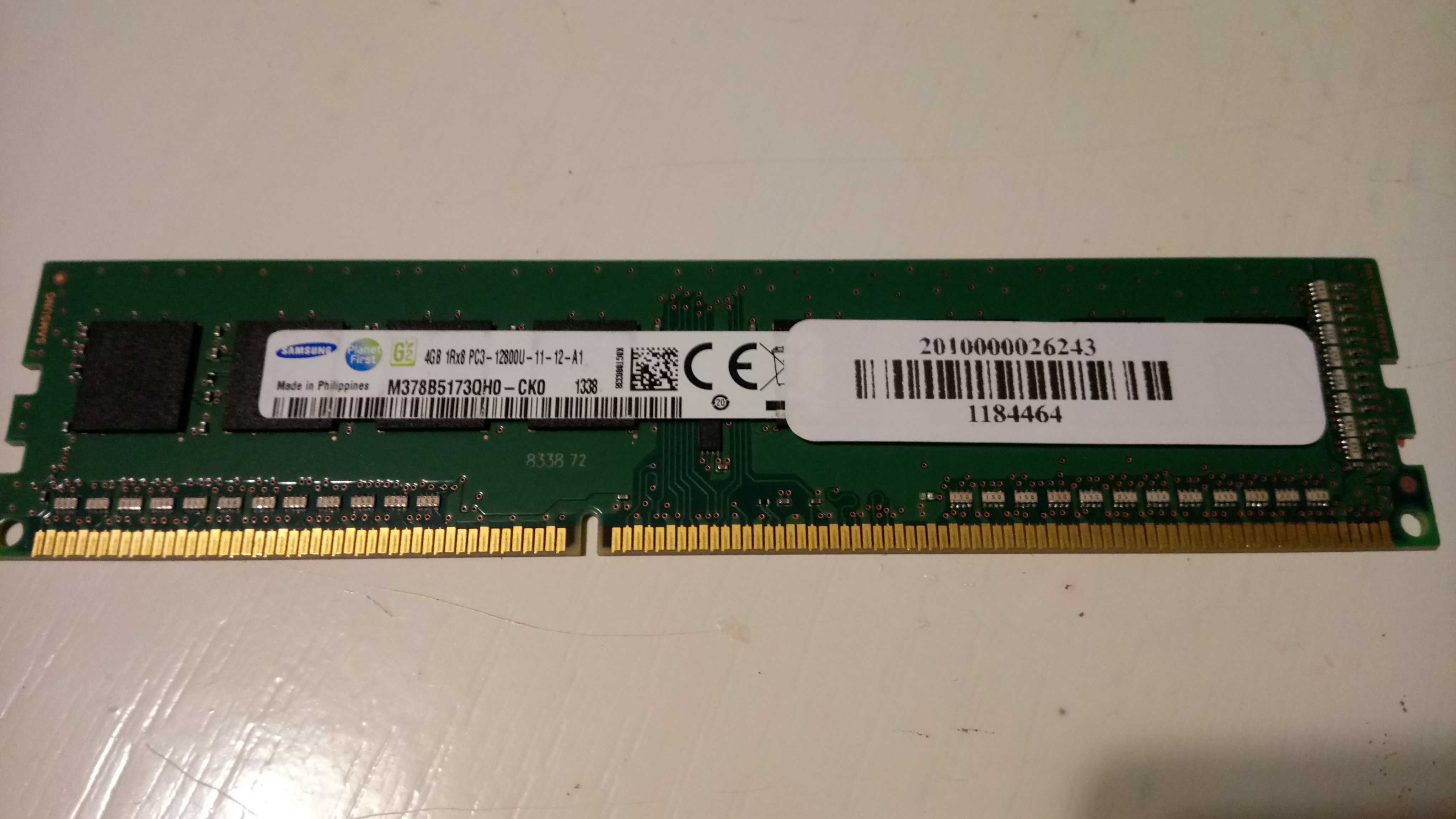 Pamięć ram 16 GB kości (4x4gb) DDR 3 1600Mhz