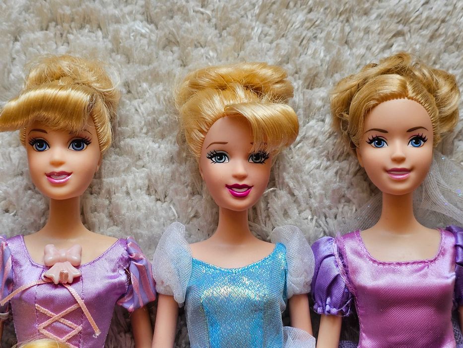 Ляльки куклы Барби Barbie Принцессы Дисней Disney Аврора Белль Золушка
