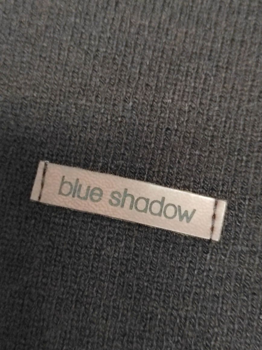 Tunika blue shadow, wykończenie koronka
