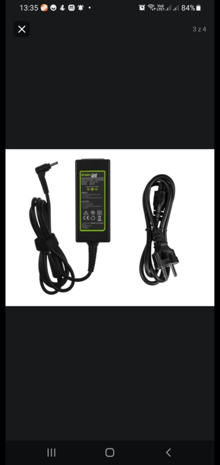 Zasilacz do Asus 45W (2.37A, 3.0-1.0mm) do nowych  MODELI