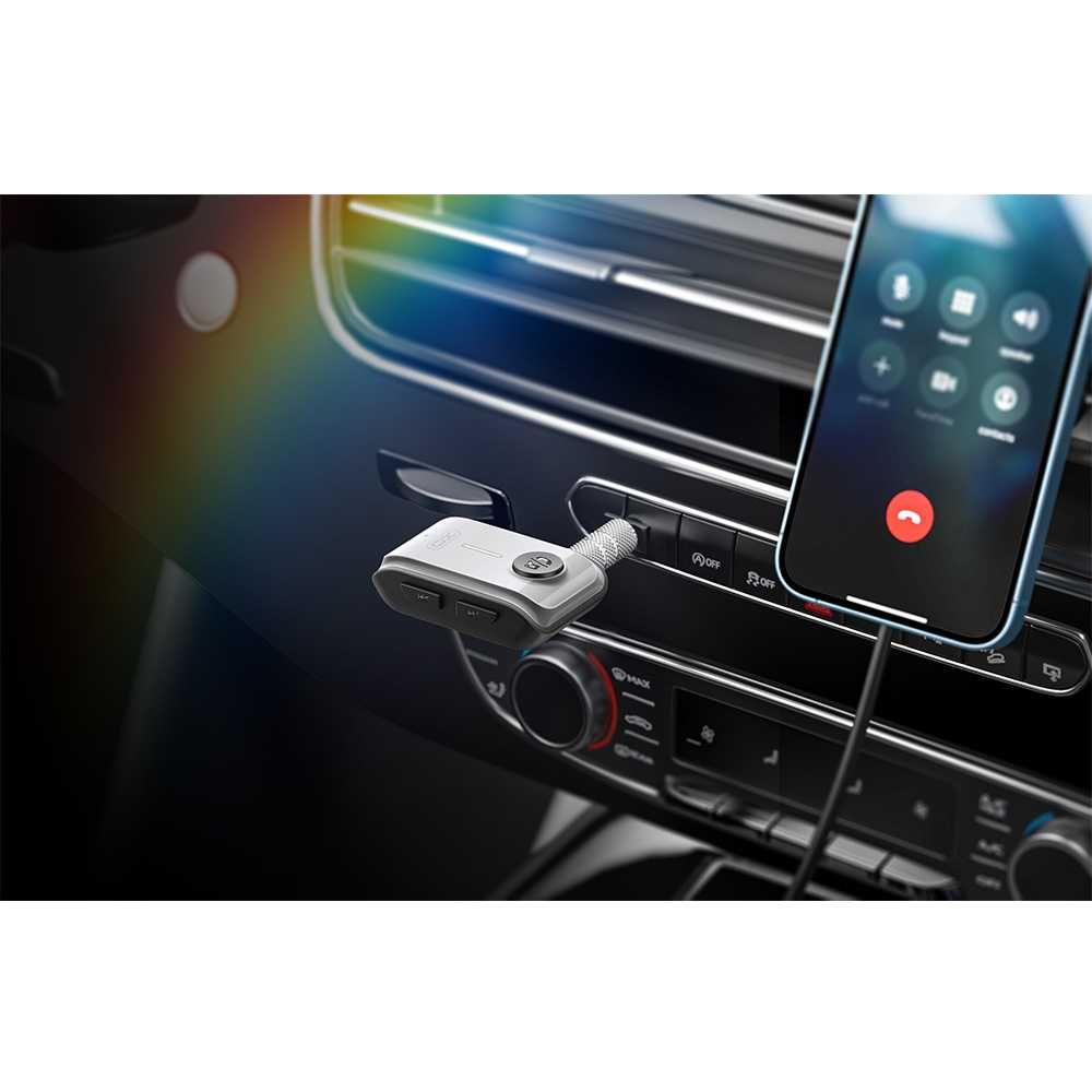 Transmiter Bluetooth FM MP3/Karta Pamięci/AUX/Jack 3,5MM