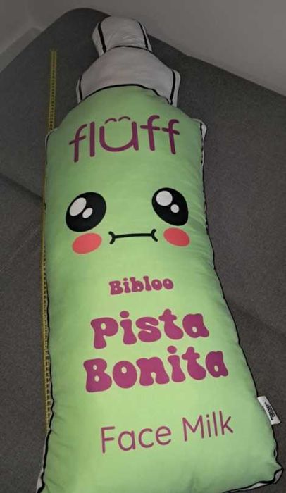 Ogromna, unikatowa poduszka fluff, ponad 100 cm!