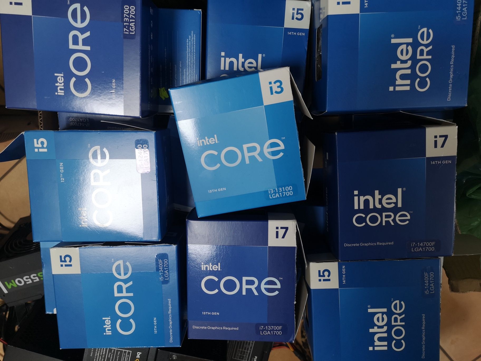 10 sztuk zestaw chłodzenie procesora intel nowe socket 1700