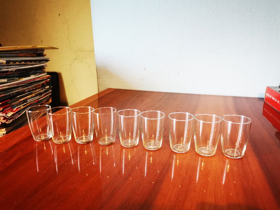 Kieliszki do wódki 60ml lata 70 prl 9szt