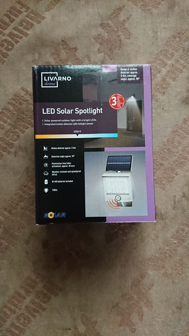 Reflektor led z czujnikami livarno