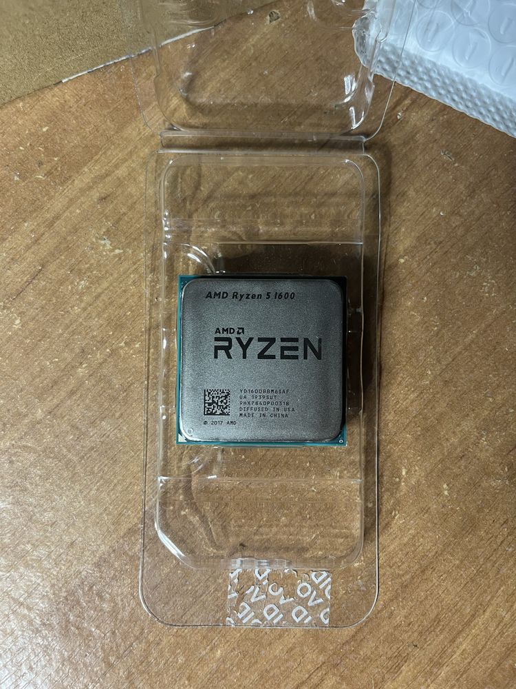 ryzen 5 1600 AF pinnacle ridge