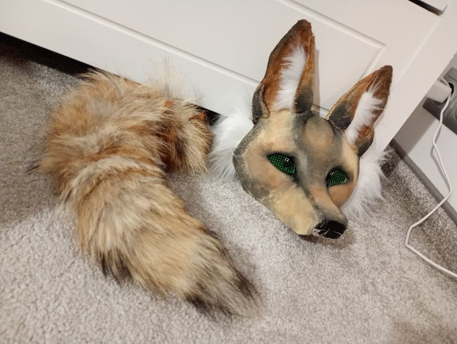 Therian mask coyote/dog + ogon!!