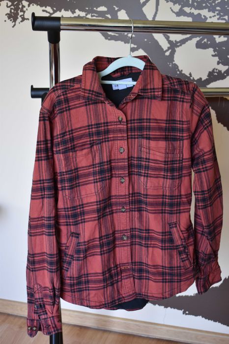 Ciepła Koszula w Kratę z Polarem Carhartt, Rozmiar XS