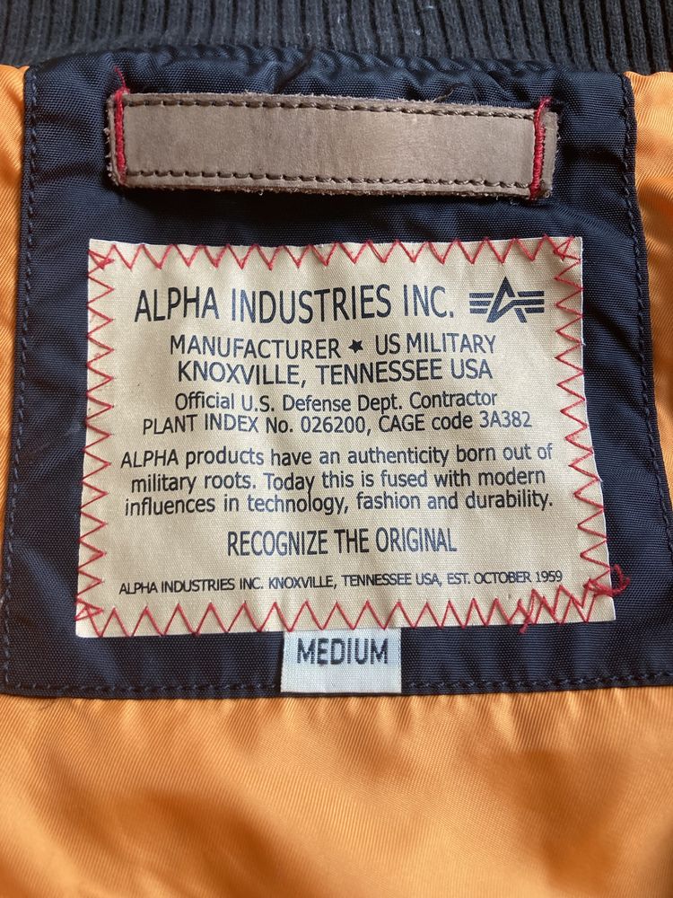 Бомбер Alpha Industries