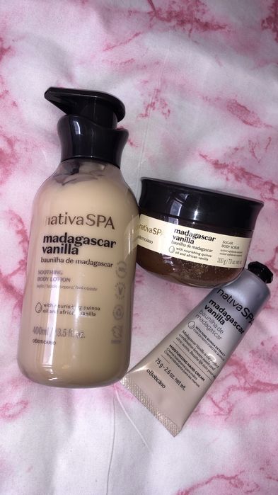 Conjunto Boticário Baunilha de Madagáscar