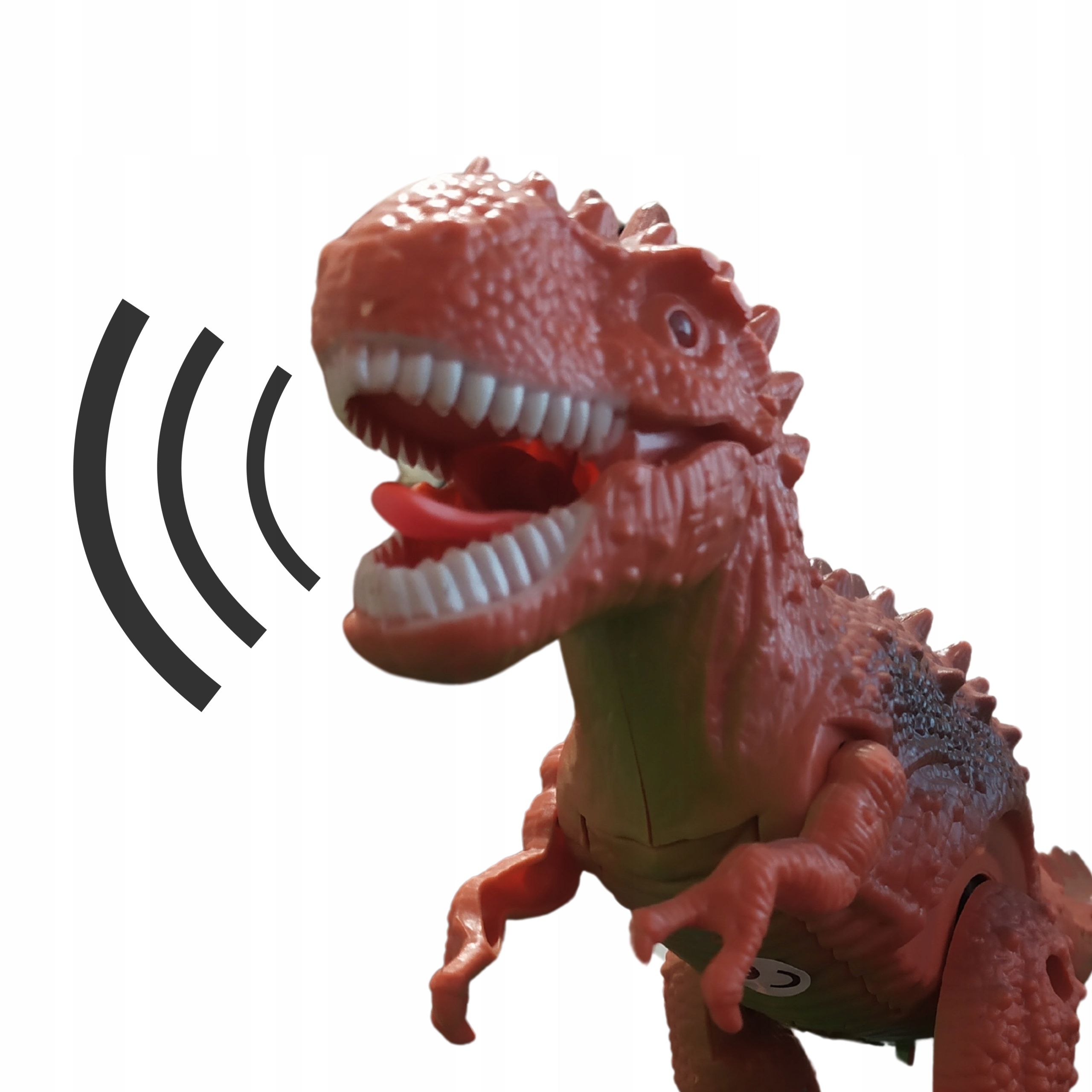 Mega Dinozaur Zwierzątko Chodzi Gra Świeci Interaktywny Zabawka