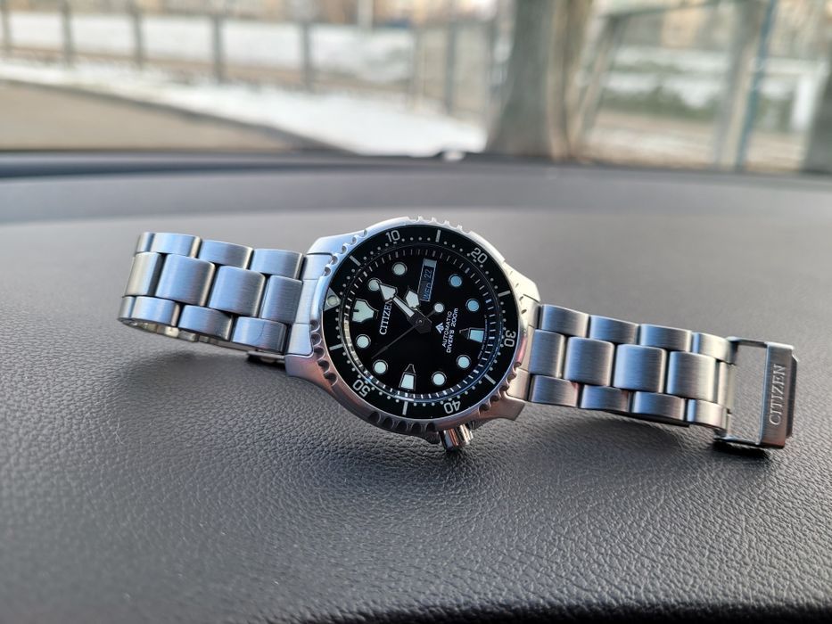 Часы Citizen механика.