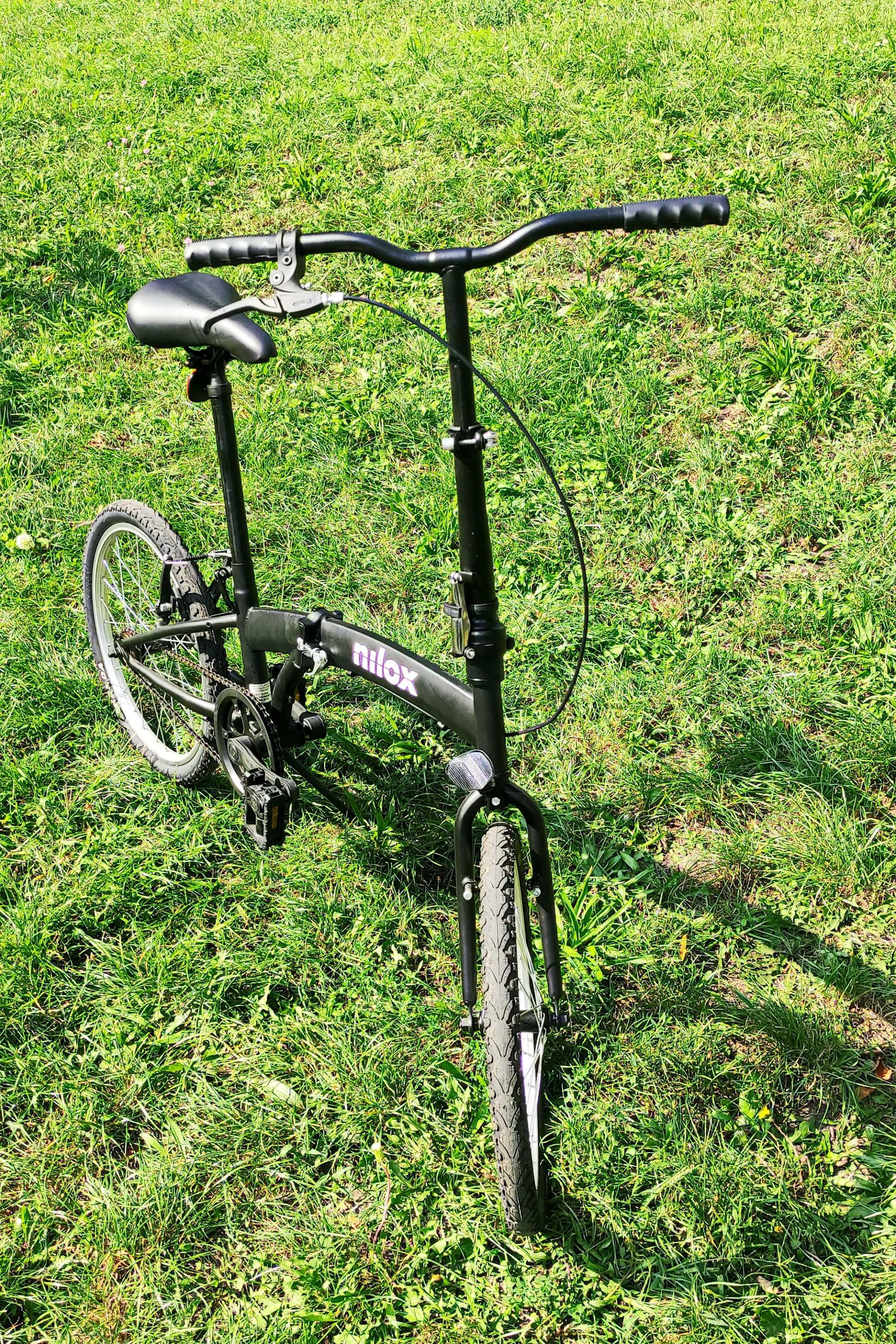 Rower Nilox X0 - miejski mini składak/składany - koła 20" - 12kg