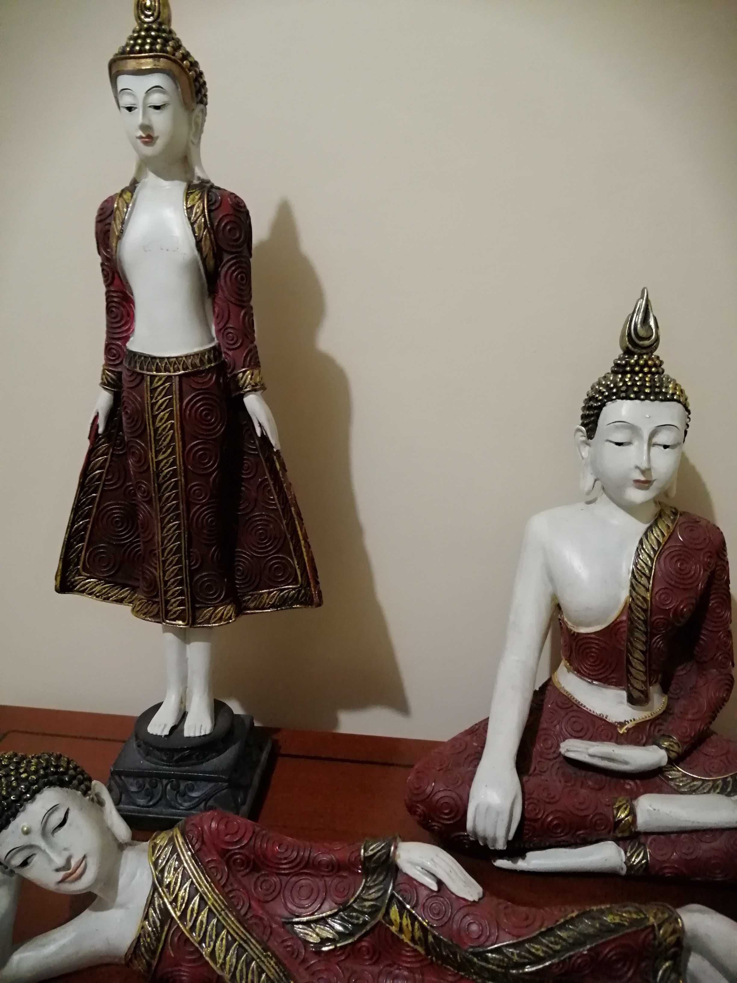 Conjunto de estatuetas Indianas (3)