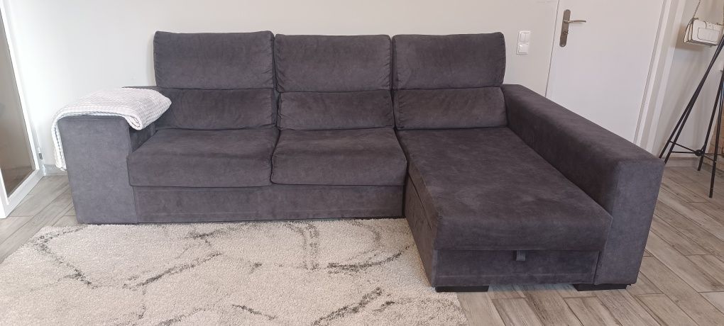 Sofá com chaise longue 260cm