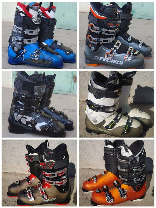 Лыжные ботинки мужские 41 - 46р 2 3 4 5 Salomon Fischer Rossignol Head