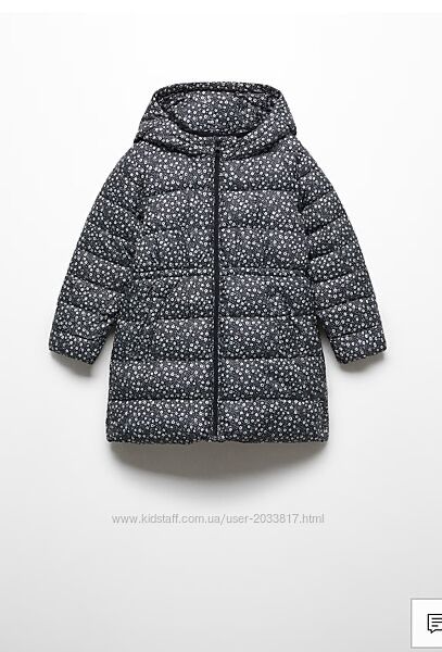 Зимова куртка для дівчат Mango