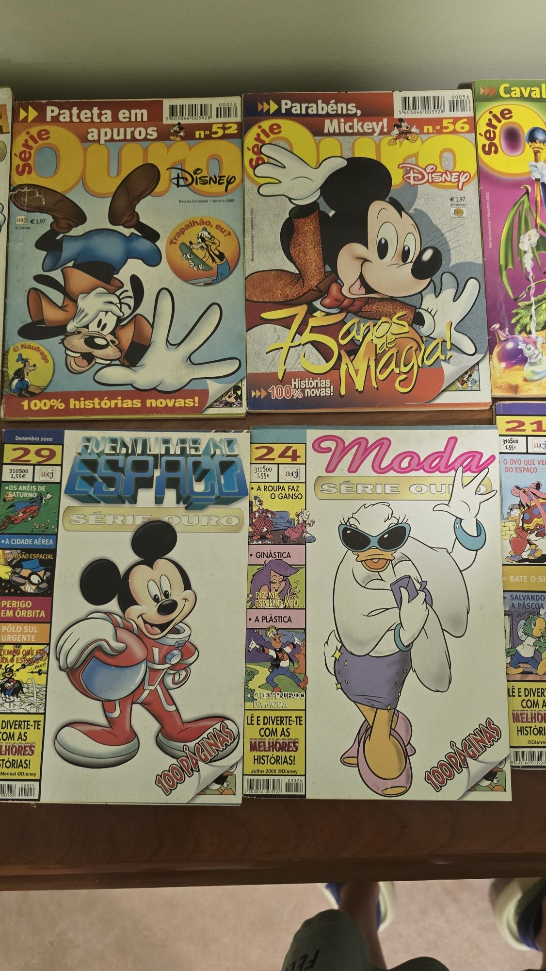 Banda desenhada Disney série ouro