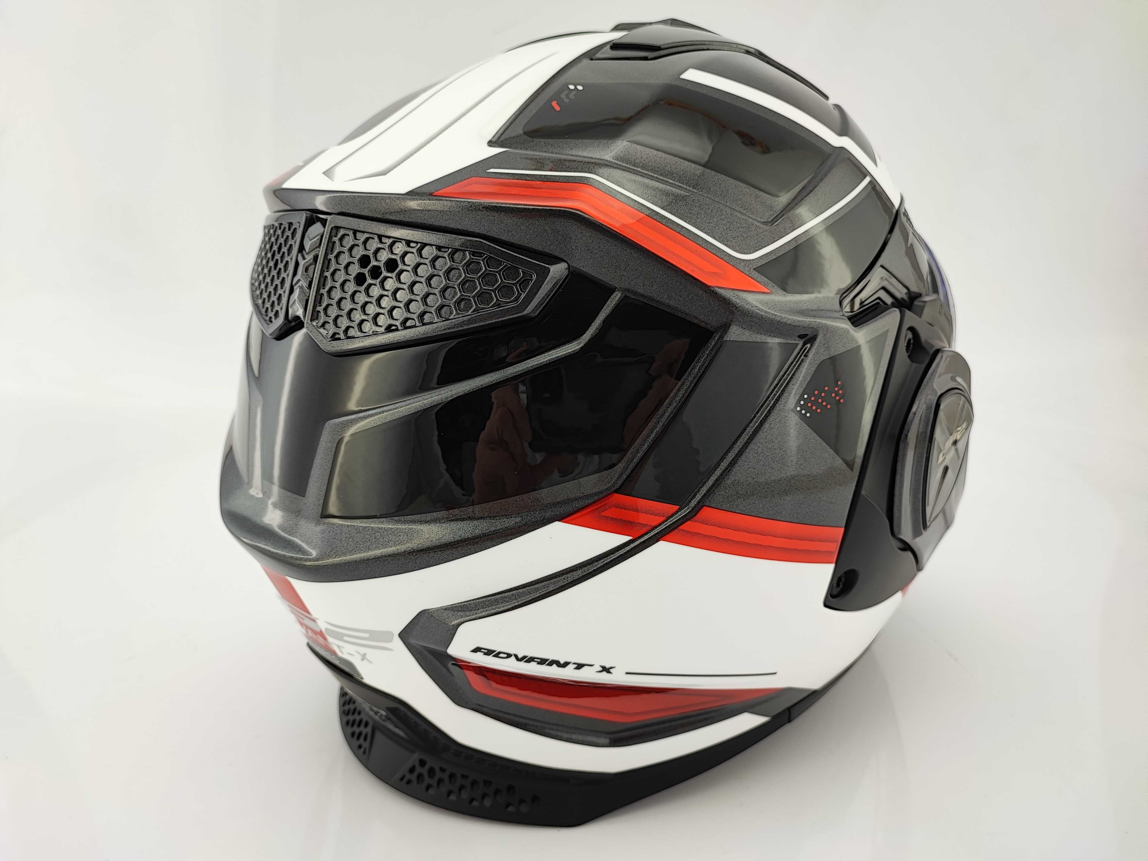 WYPRZEDAŻ Kask Szczękowy Blenda LS2 FF901 Advant X Spectrum Red